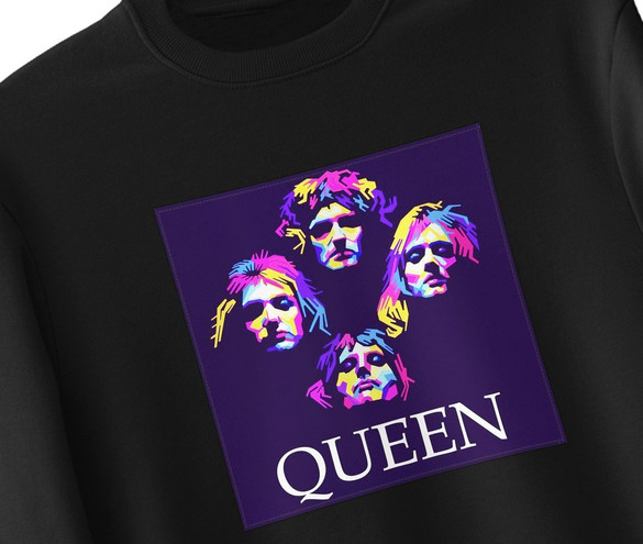 Bluza z naszywką Queen Bohemian R.Violet