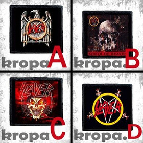 Naszywka SLAYER 10 x 10 cm  Dużo Wzorów!