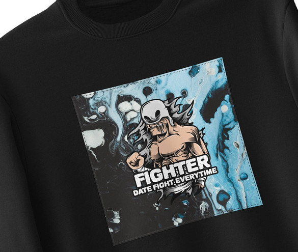 Bluza z naszywką FIGHTER