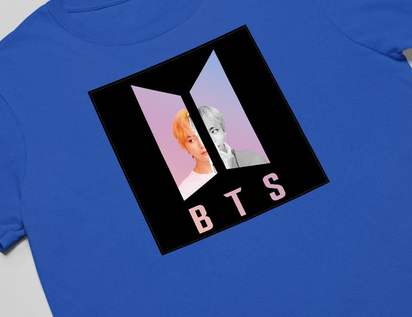 Koszulka z naszywką BTS V