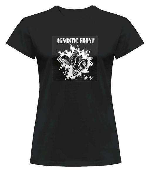 Bluzka damska z naszywką Agnostic Front  03