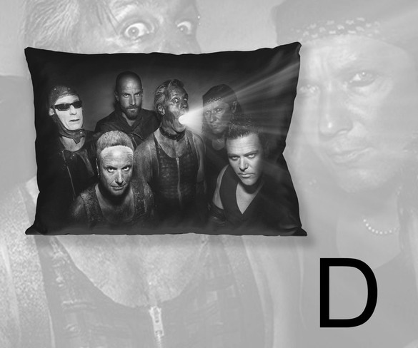 Poduszka RAMMSTEIN 60x40cm WZORY