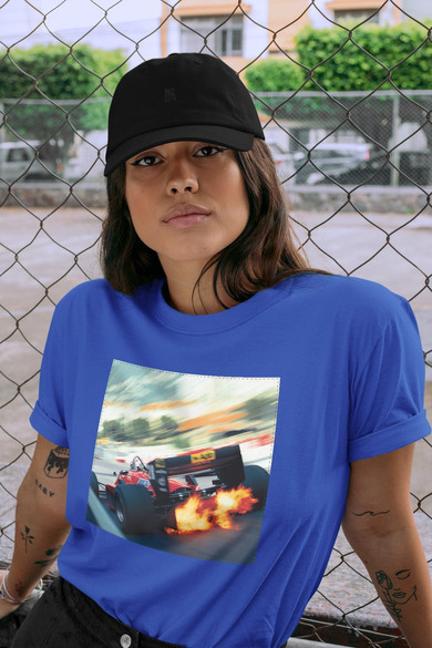 Koszulka z naszywką F1 car