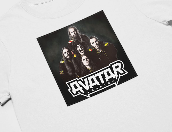 Koszulka z naszywką AVATAR country