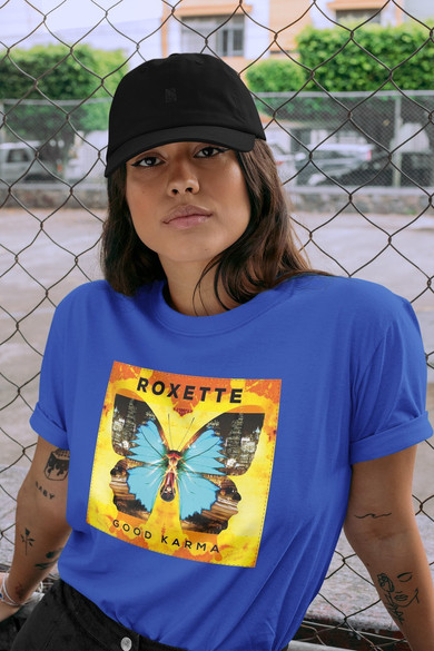 Koszulka z naszywką ROXETTE good karma