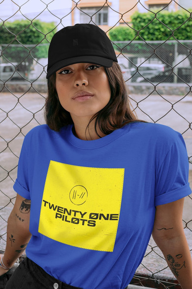 Koszulka z naszywką Twenty One Pilots 01