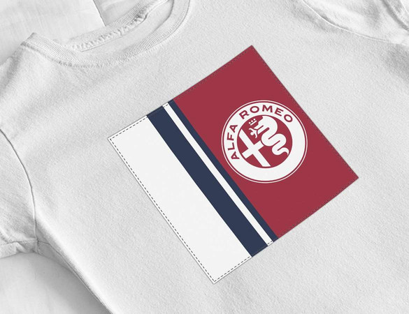 Bluzka damska z naszywką Alfa Romeo 02