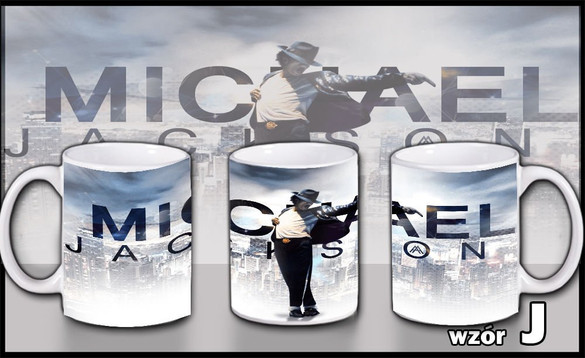 KUBEK MICHAEL JACKSON WZORY PREZENT 