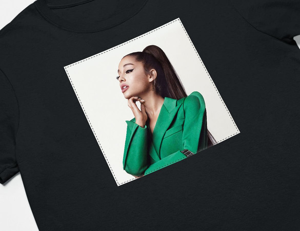  Koszulka z naszywką ARIANA GRANDE 01