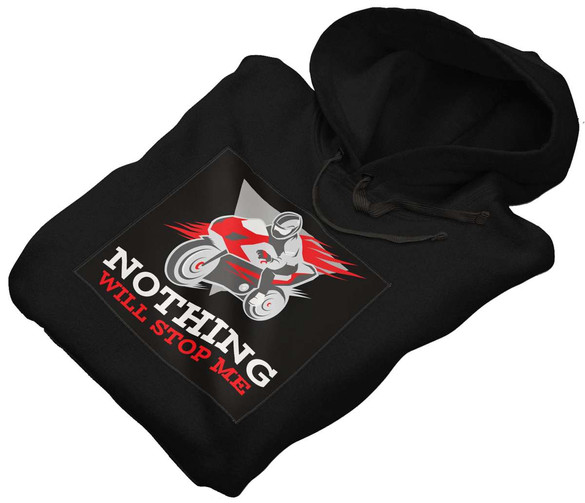 Bluza z naszywką Nothing will stop me