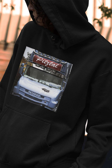 Bluza z naszywką Scania car