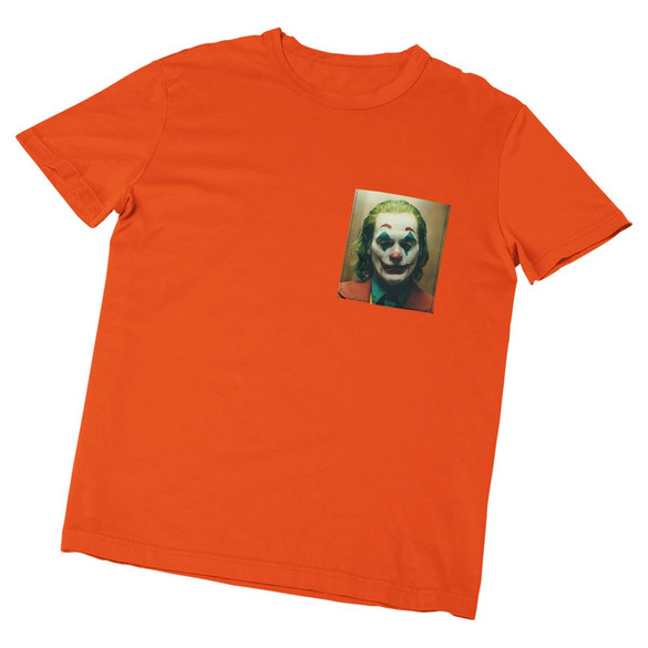 Koszulka z kieszonką JOKER FACE 1