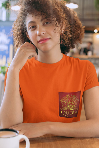 Koszulka z kieszonką QUEEN