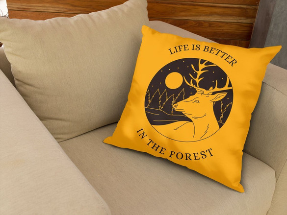 Poduszka Life is better...