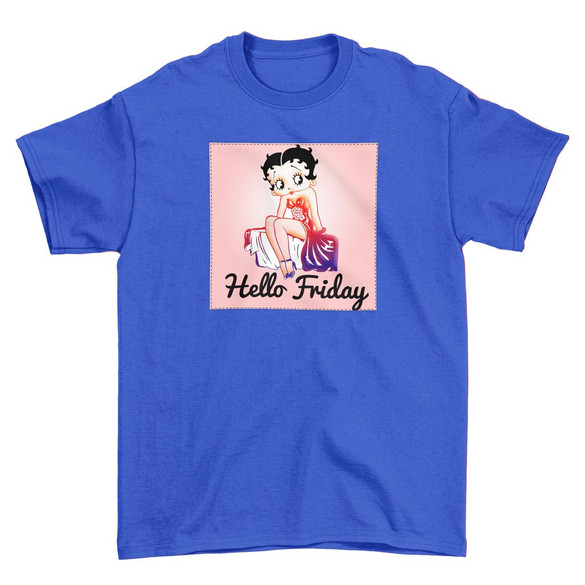 Koszulka z naszywką Hello Friday