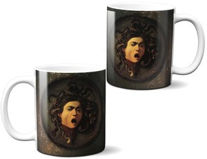 Kubek Głowa meduzy Caravaggio