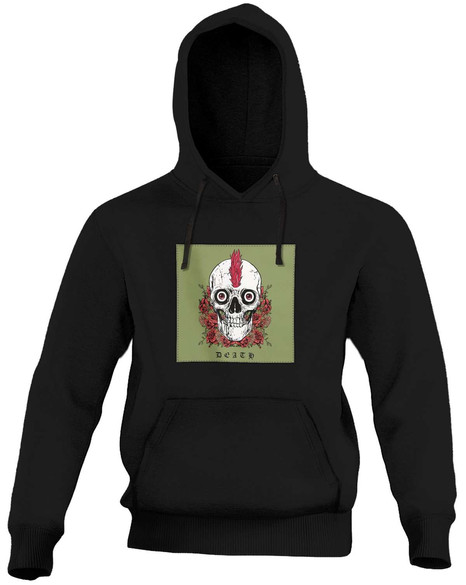 Bluza z naszywką Skull : Death
