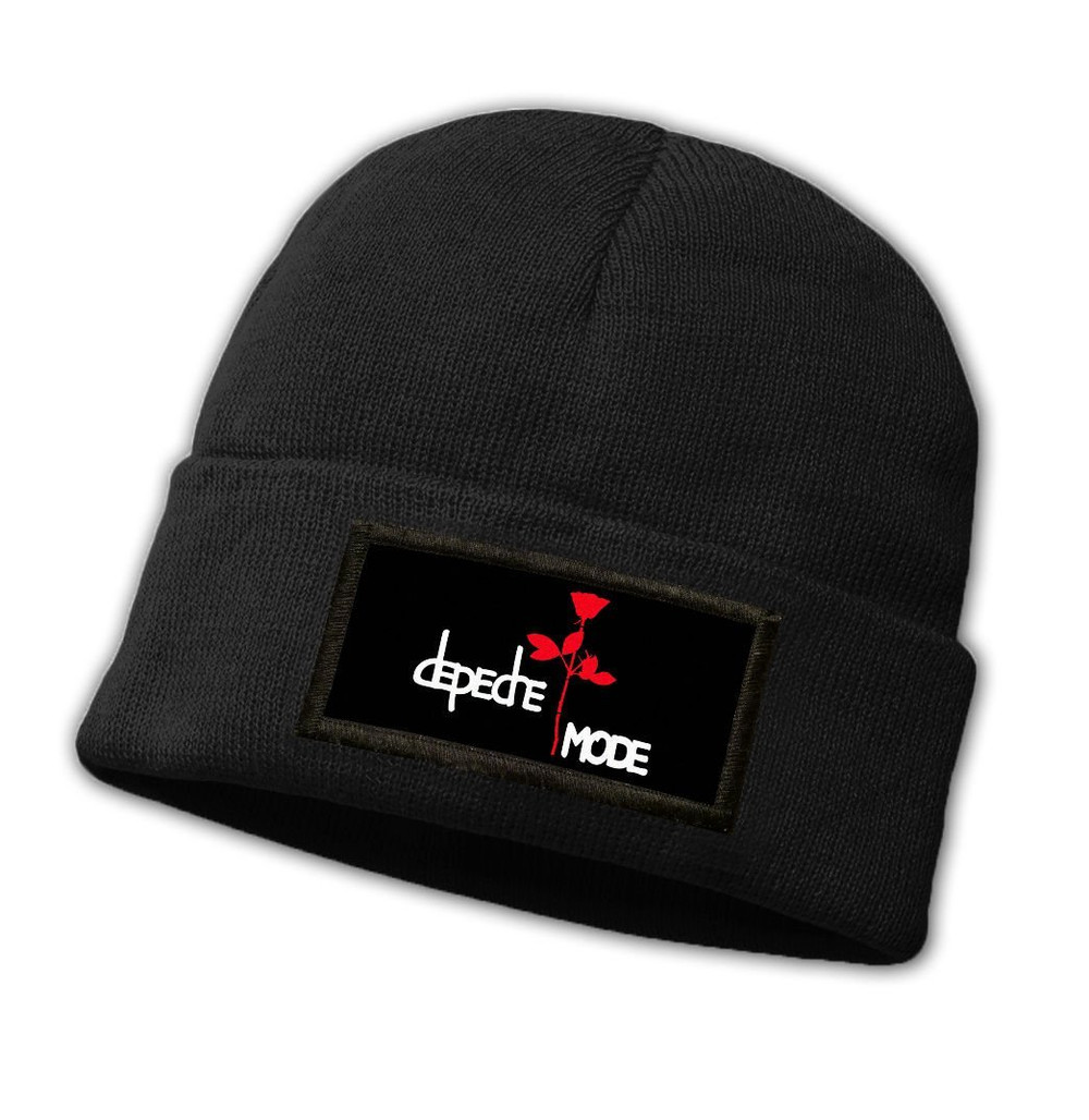 Czapka zimowa z naszywką DEPECHE MODE, roz.Standard