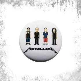 Przypinka METALLICA BAND