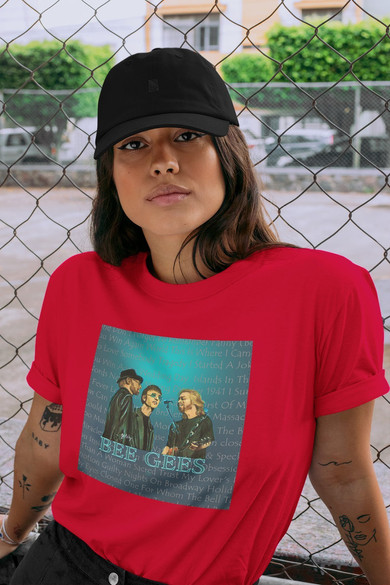 Koszulka z naszywką  Bee Gees  01