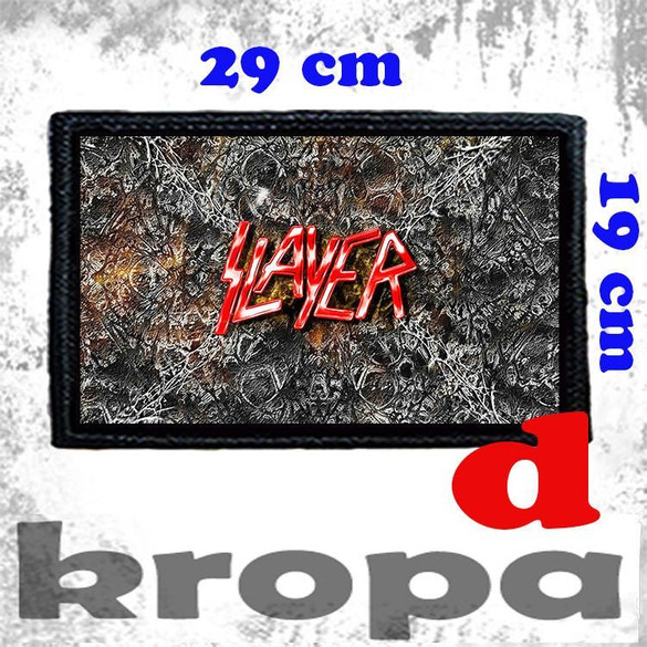 Naszywka duża na ubranie SLAYER