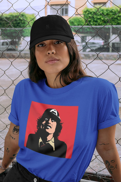 Koszulka z naszywką AC/DC Angus Young