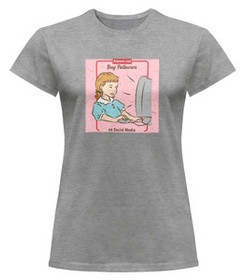 Bluzka damska z naszywką Enyone can...