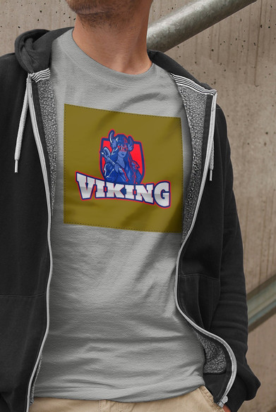 Koszulka z naszywką  VIKING