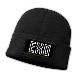 Czapka zimowa z naszywką EXO K-POP