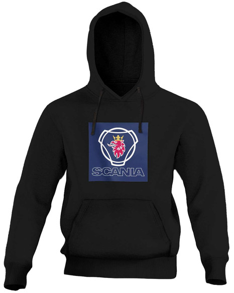Bluza z naszywką Scania logo blue