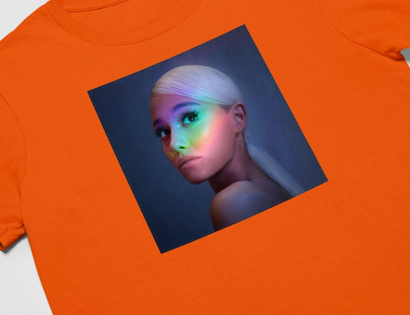 Koszulka z naszywką ARIANA GRANDE 06