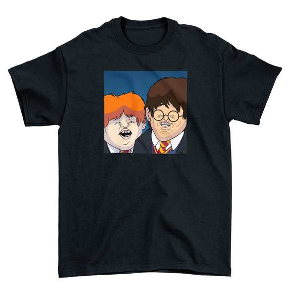 Koszulka z naszywką  Harry Potter parody