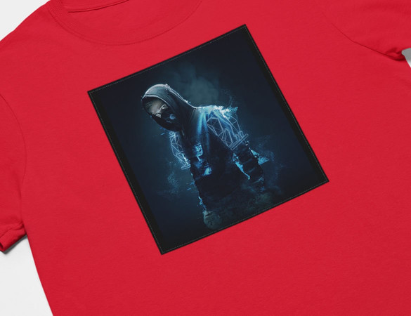 Koszulka z naszywką Alan Walker 