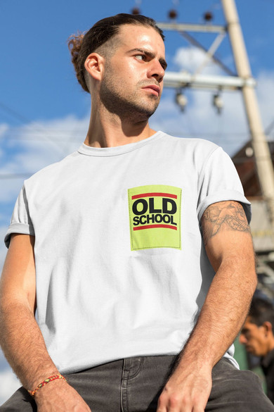 Koszulka z kieszonką OLD SCHOOL 2