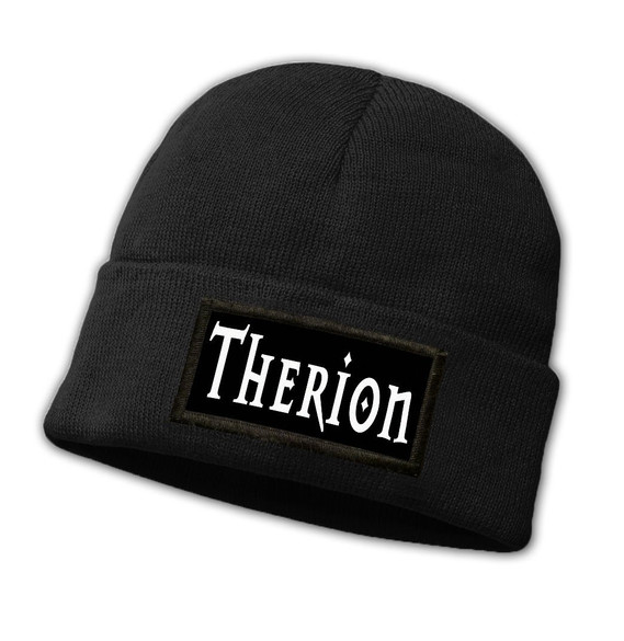 Czapka zimowa z naszywką THERION
