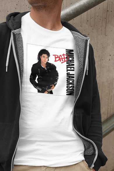 Koszulka z naszywką Michael Jackson 04