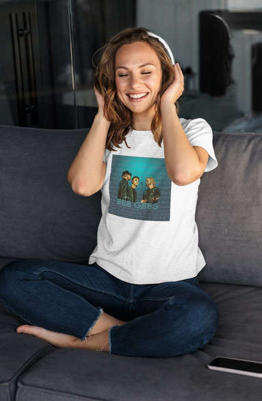 Bluzka damska z naszywką Bee Gees 01