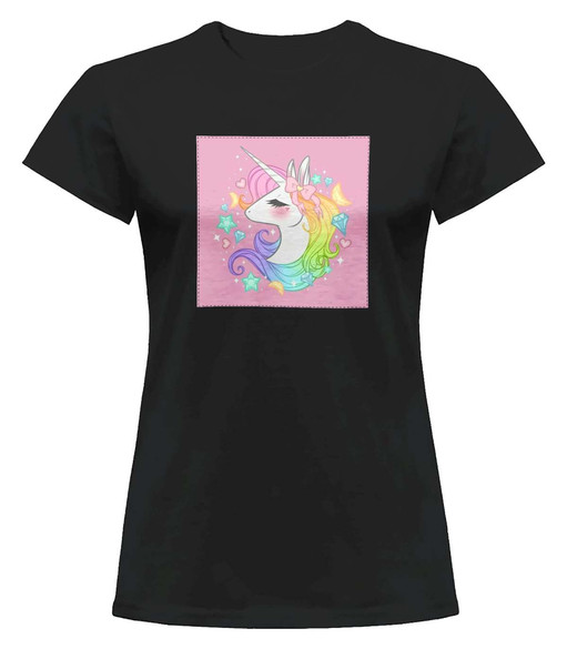 Bluzka damska z naszywką Unicorne 04