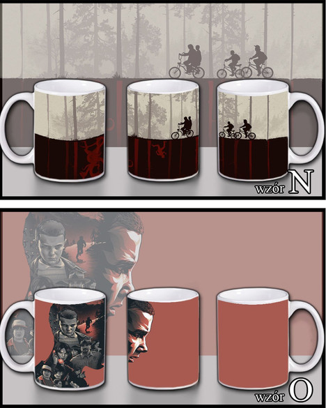 KUBEK STRANGER THINGS+ IMIĘ GRATIS, PREZENT