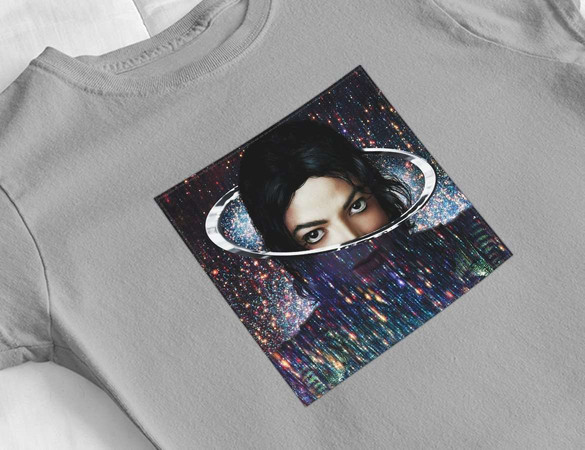 Bluzka damska z naszywką Michael Jackson 07