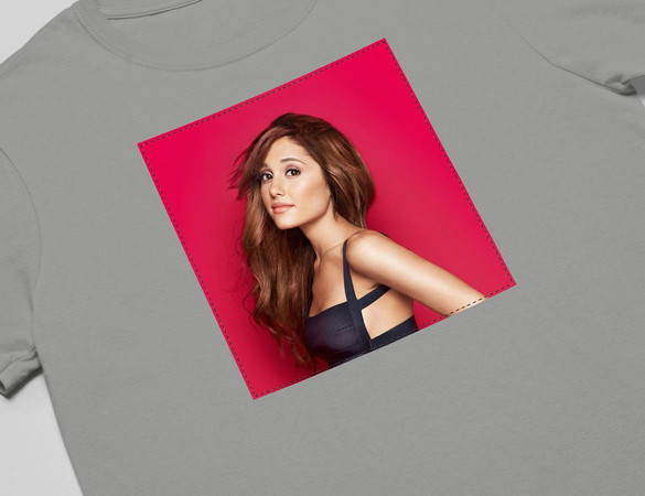Koszulka z naszywką ARIANA GRANDE 05