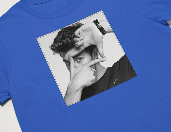 Koszulka z naszywką Shawn Mendes 05