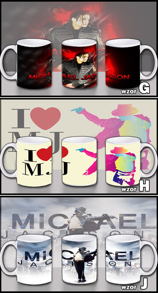 MICHAEL JACKSON Zestaw poduszka kubek WZORY+GRATIS