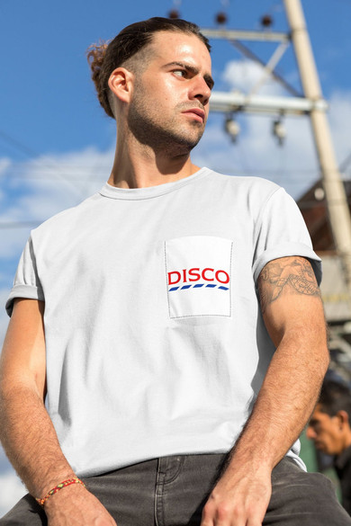 Koszulka z kieszonką DISCO