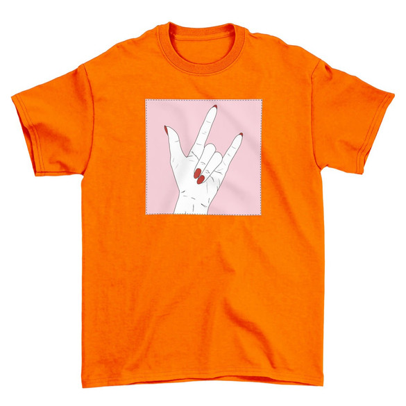 Koszulka z naszywką Sweet Metal Gesture