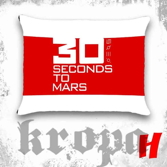 Poduszka 30 SECONDS TO MARS duża 58 cm 38 cm