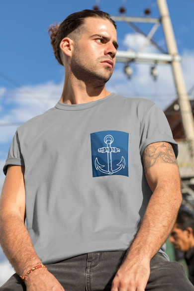 Koszulka z kieszonką KOTWICA ANCHOR