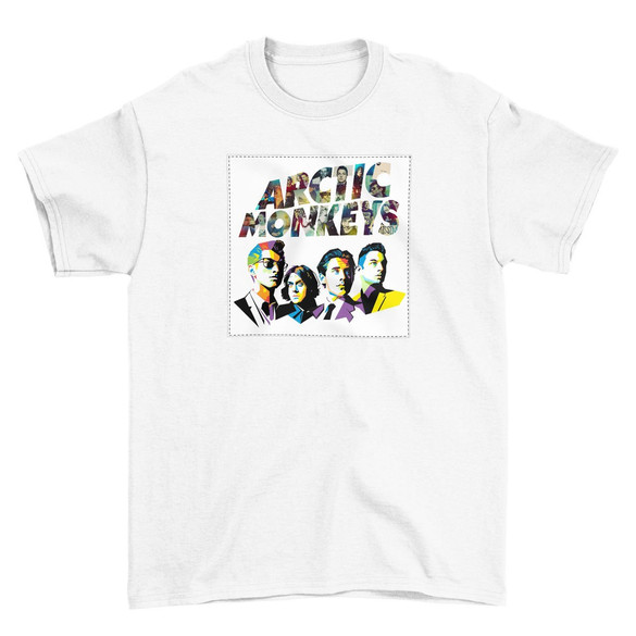 Koszulka z naszywką Arctic Monkeys 01