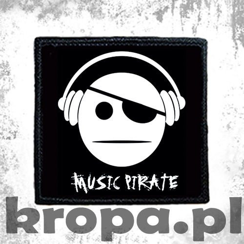 Naszywka MUSIC PIRATE