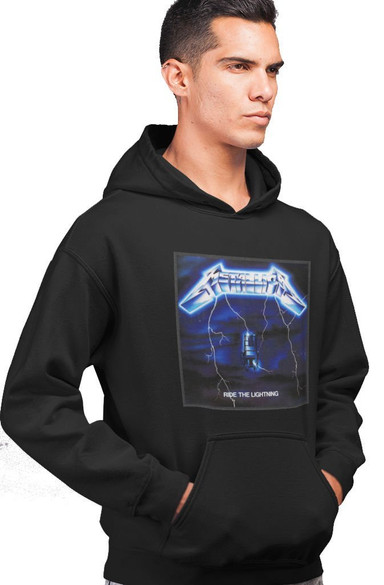Bluza z naszywką METALLICA RIDE THE LIGHTNING